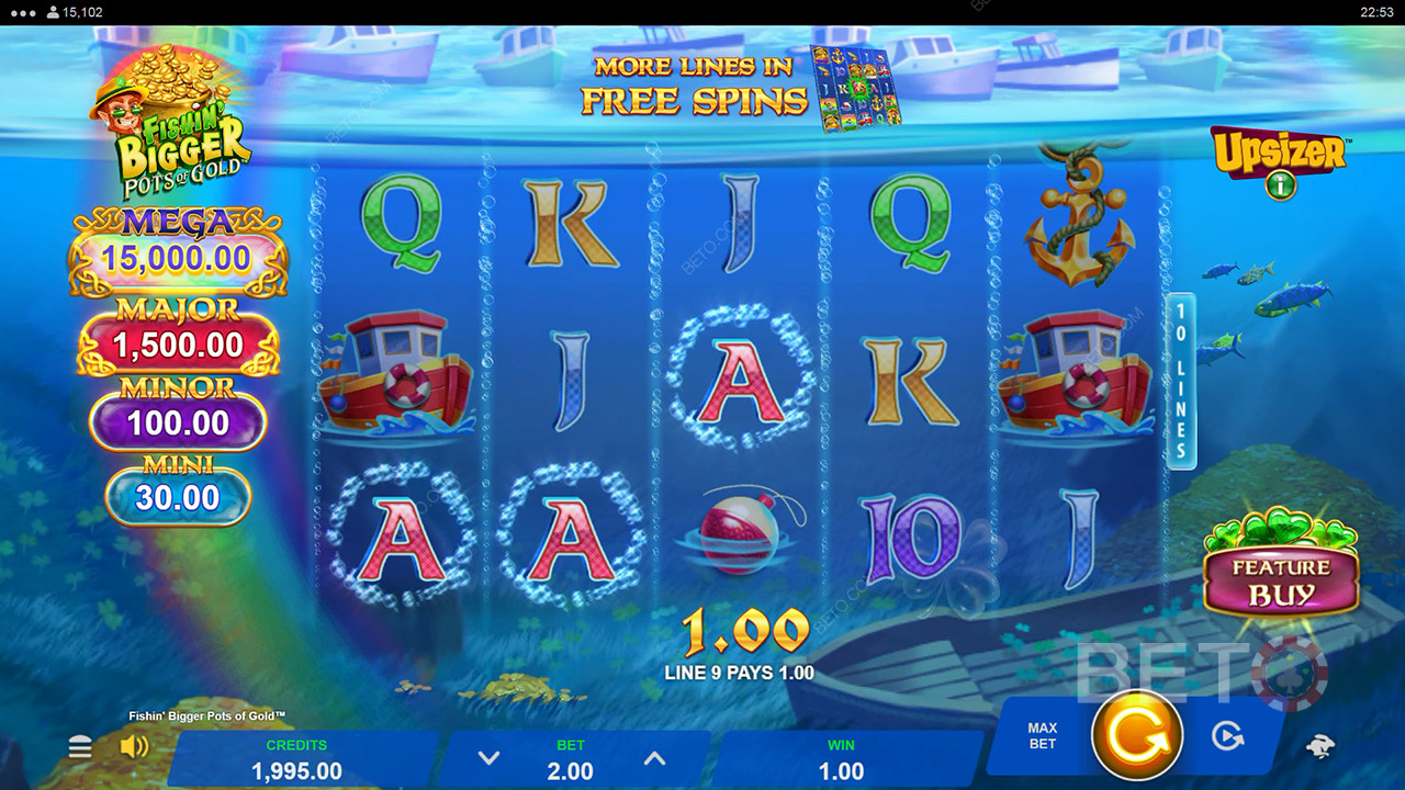 เกมสล็อต Fishing BIGGER Pots Of Gold คุ้มค่าหรือไม่?