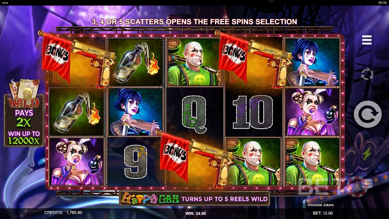 Immortal Jokers เล่นฟรี