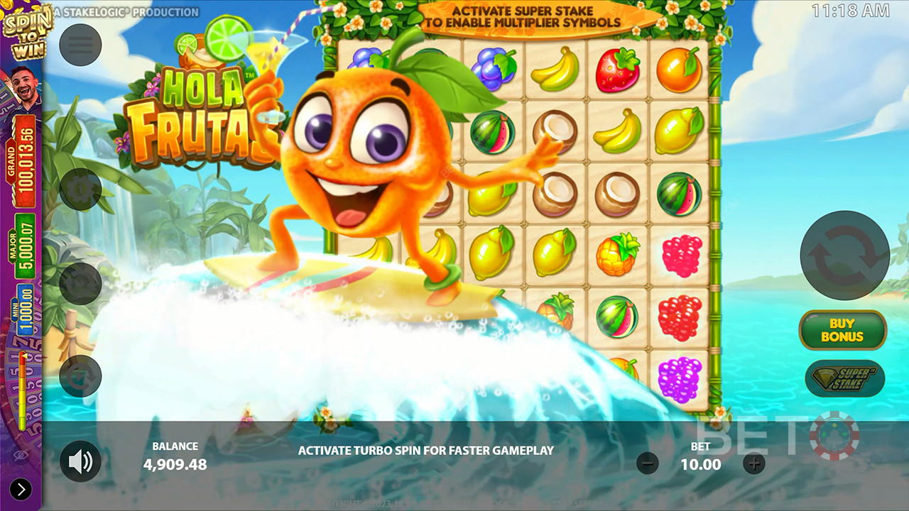 รีวิว Hola Frutas โดย BETO Slots