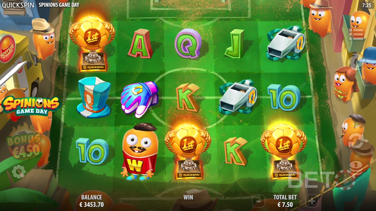 Spinions Game Day เล่นฟรี
