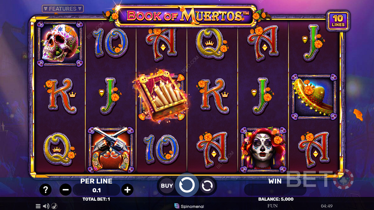 Book of Muertos เล่นฟรี
