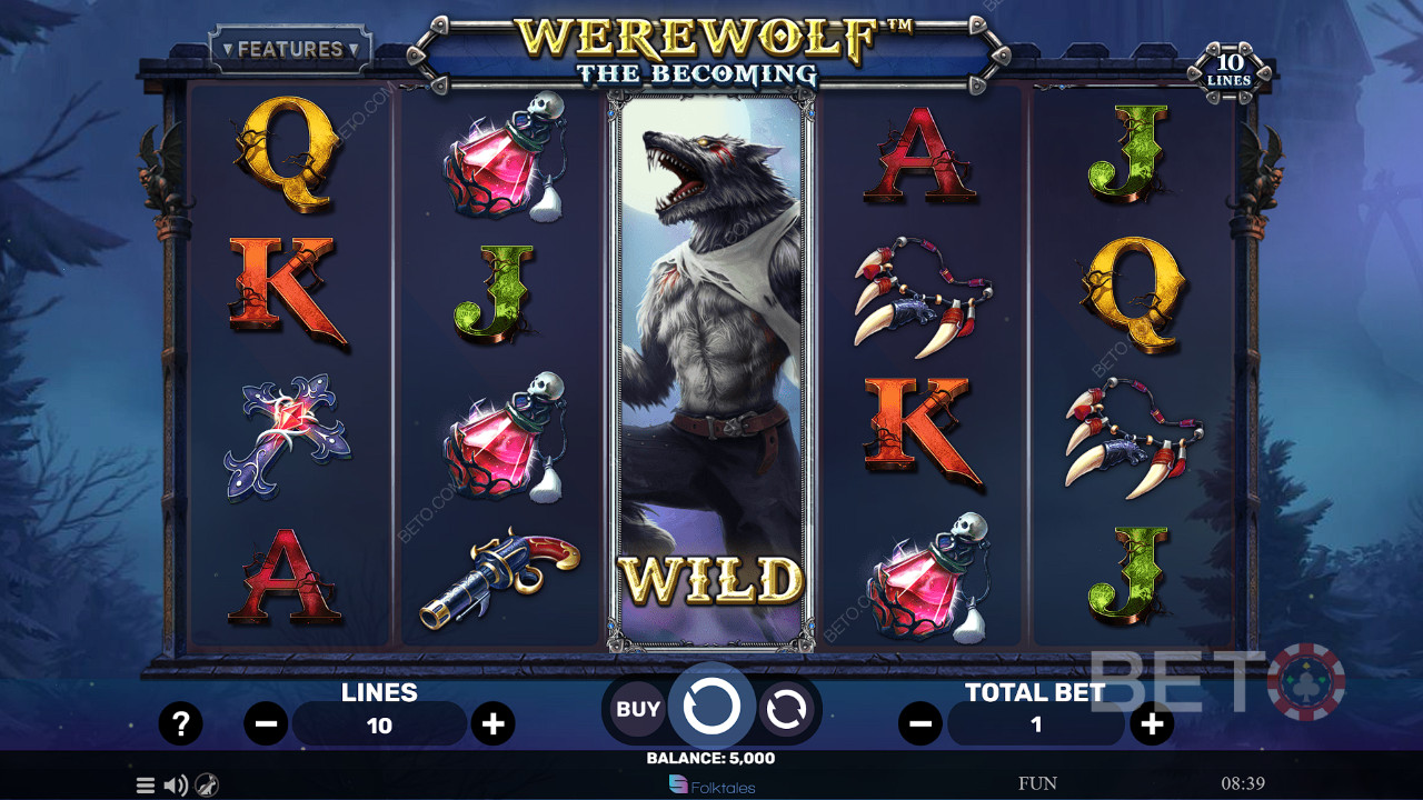 Werewolf - The Becoming รีวิวโดย BETO Slots