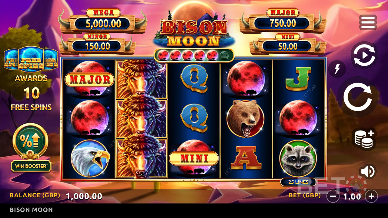 Bison Moon เล่นฟรี
