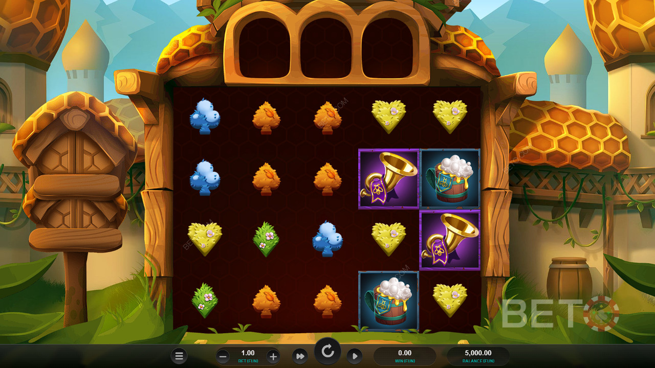 รีวิว Beellionaires Dream Drop โดย BETO Slots