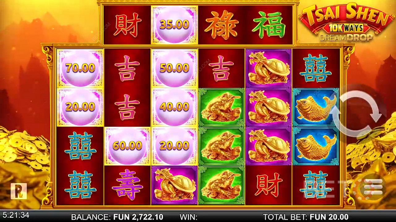 Tsai Shen 10K Ways Dream Drop เล่นฟรี