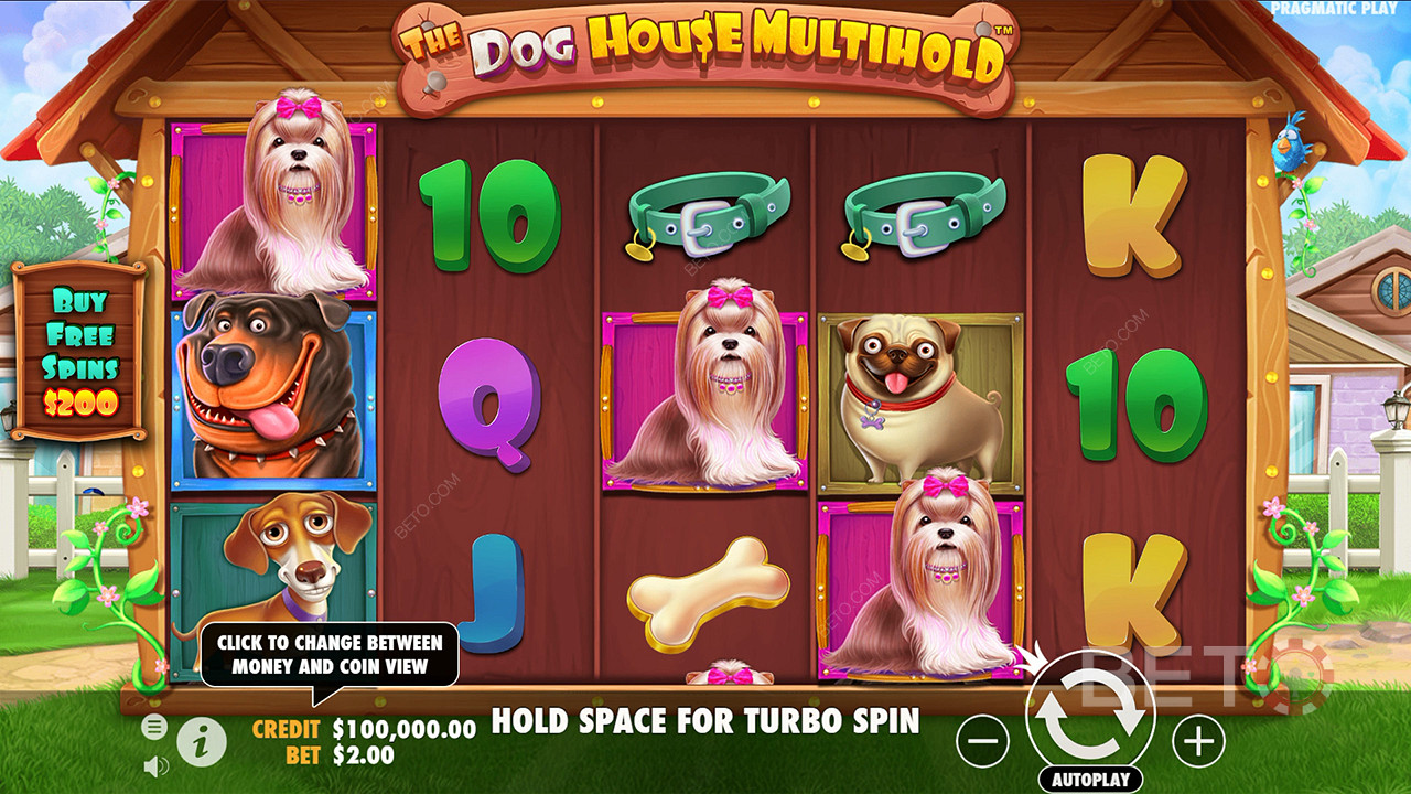 วิธีเล่น The Dog House Multihold ของ Pragmatic Play