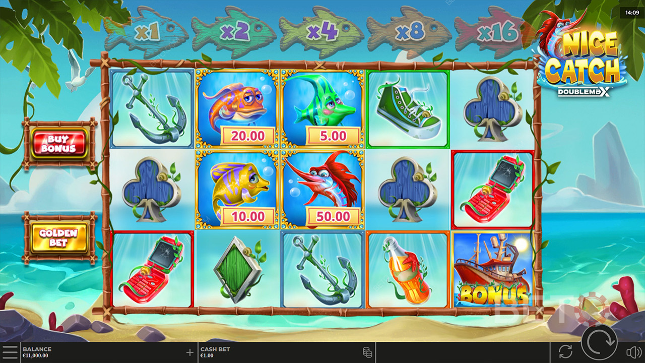 รีวิว Nice Catch DoubleMax จาก BETO Slots