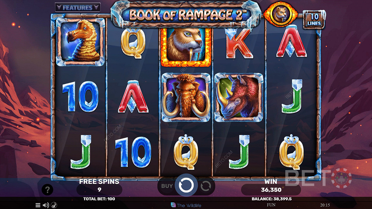 Book of Rampage 2 เล่นฟรี