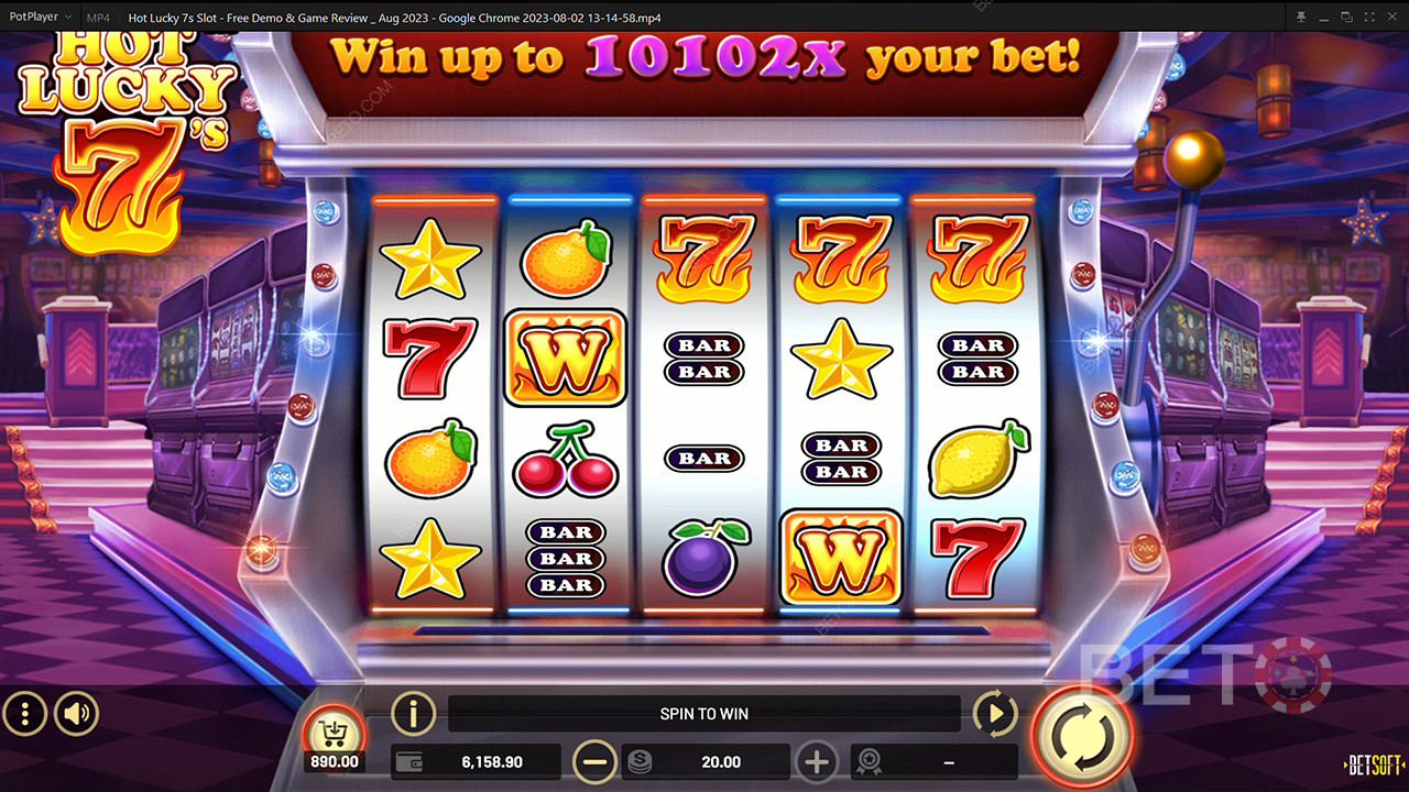 Hot Lucky 7s เล่นฟรี