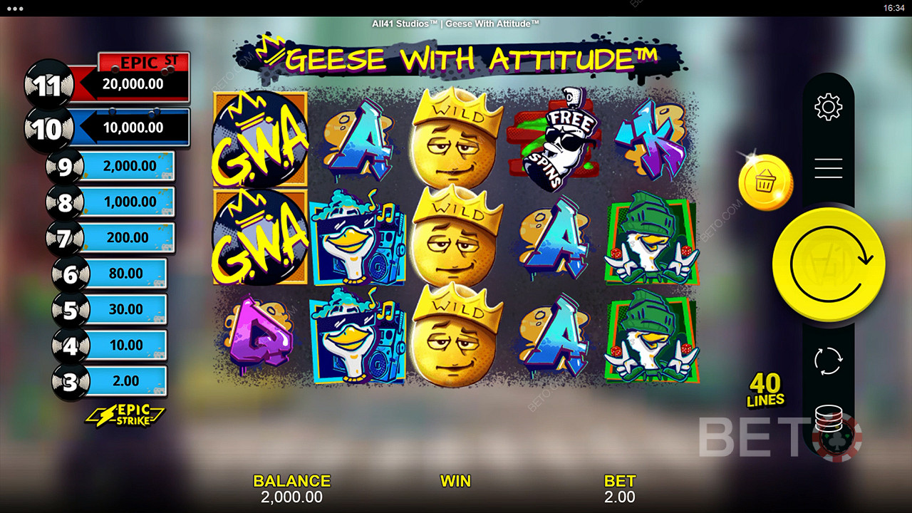 Geese With Attitude เล่นฟรี