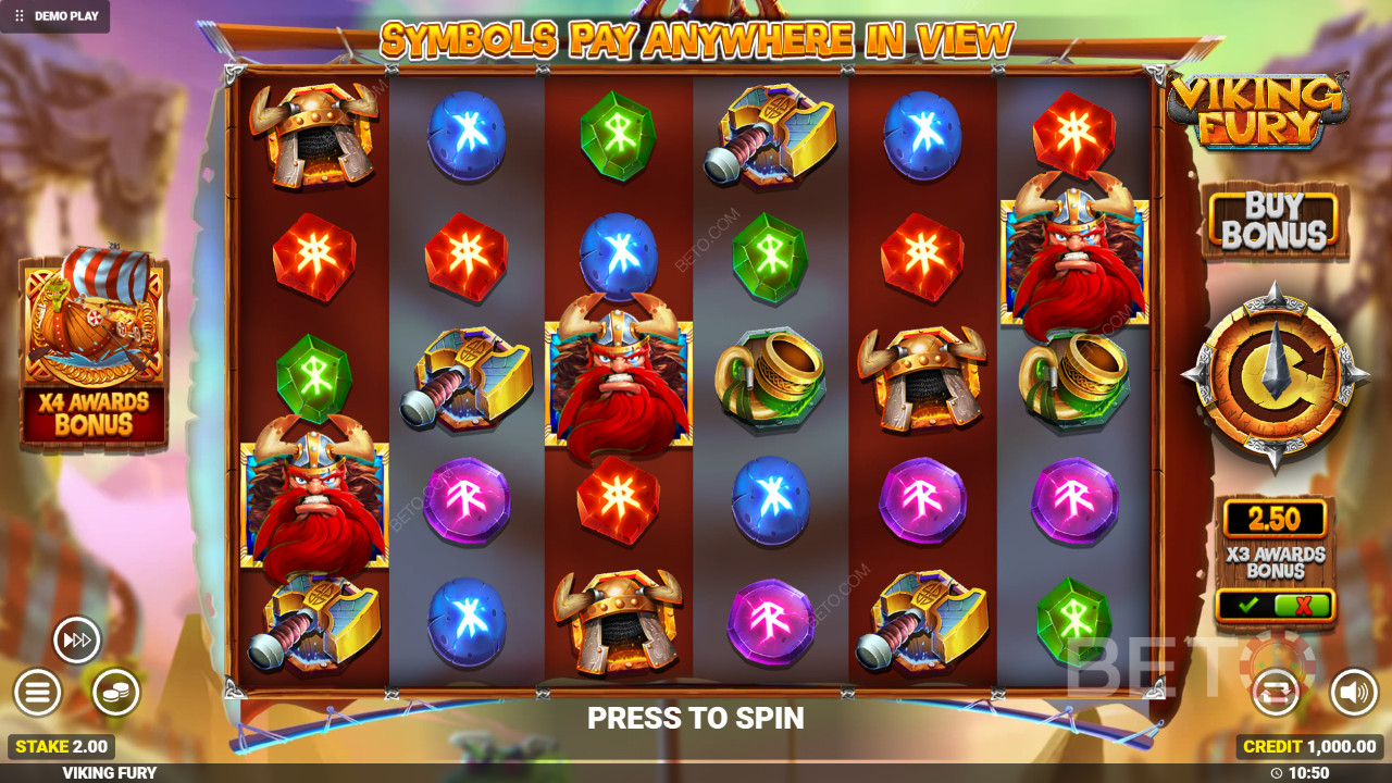 ธีมและการออกแบบ: Norse Warrior Saga