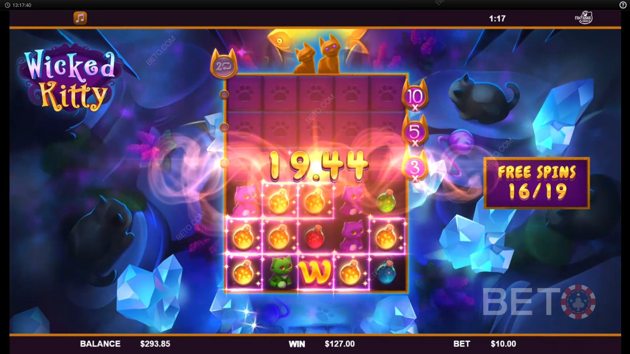 รีวิว Wicked Kitty โดย BETO Slots