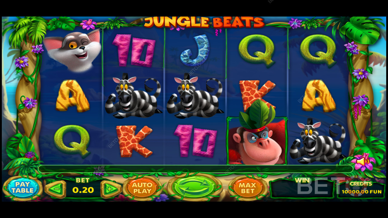 รีวิว Jungle Beats โดย BETO Slots