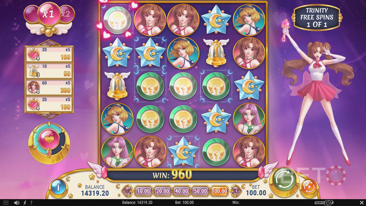Moon Princess Trinity เล่นฟรี