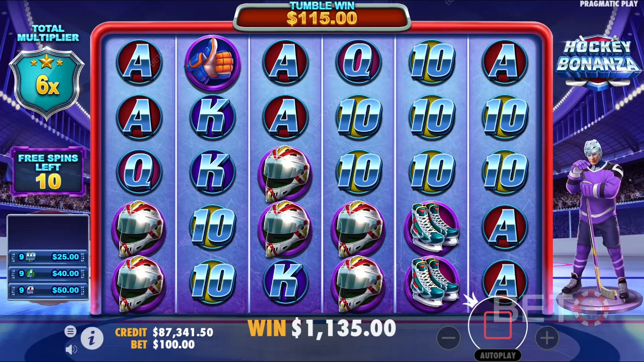 รีวิวฮอกกี้โบนันซ่าโดย BETO Slots
