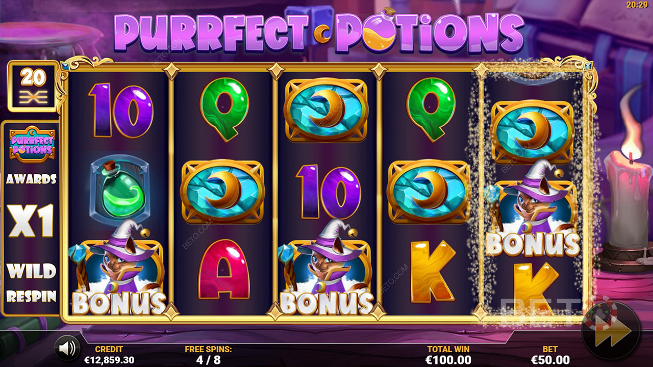 Purrfect Potions เล่นฟรี