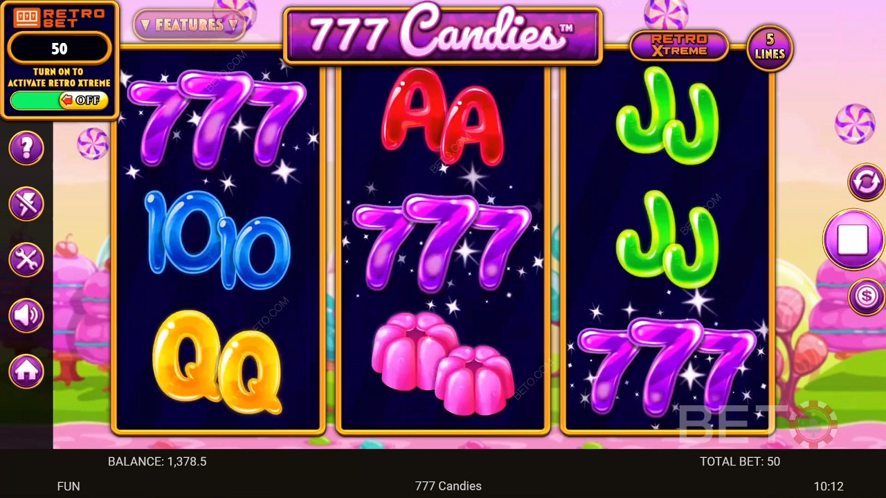 777 Candies เล่นฟรี