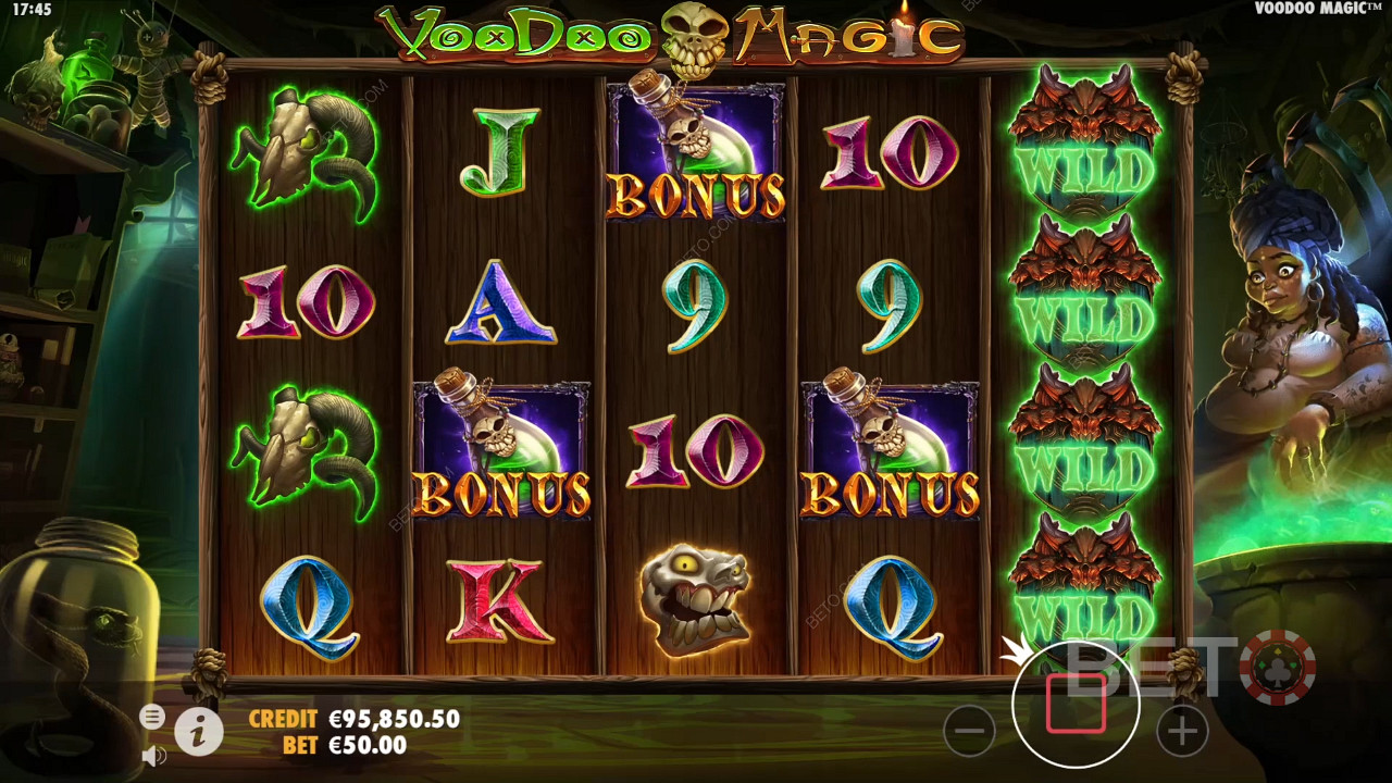 Voodoo Magic (Pragmatic Play)  เล่นฟรี