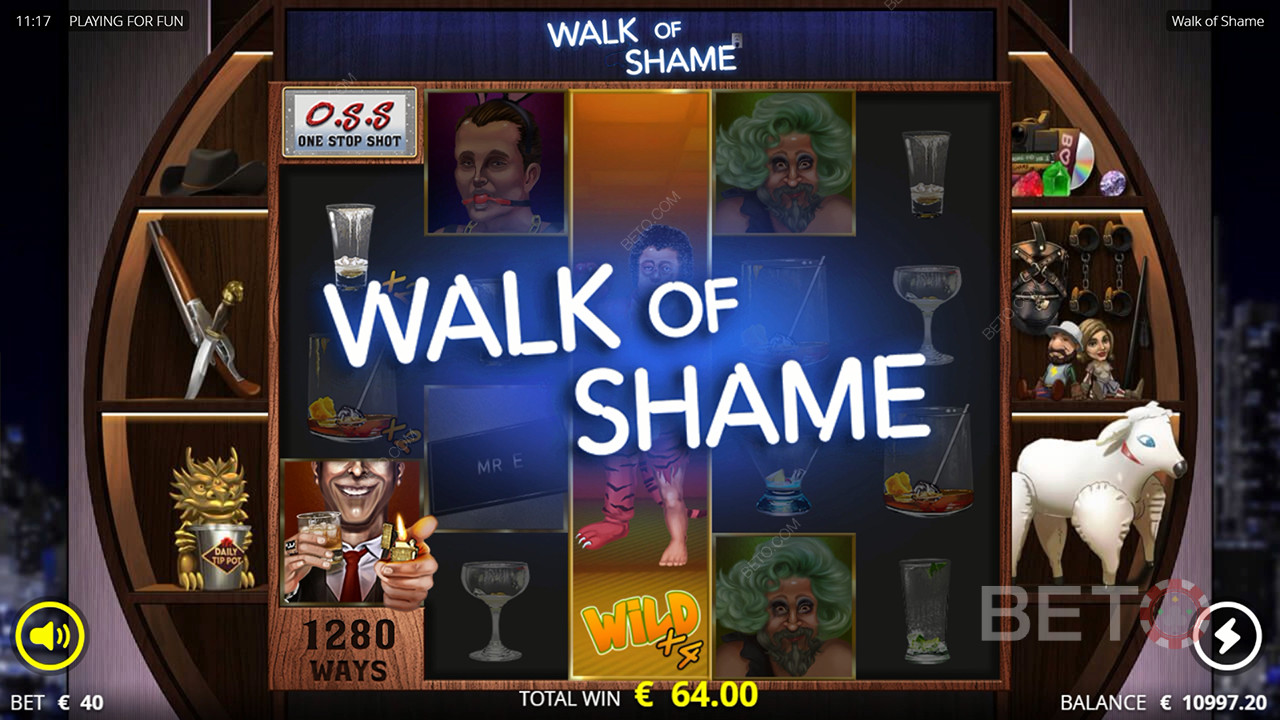 รีวิว Walk of Shame โดย BETO Slots