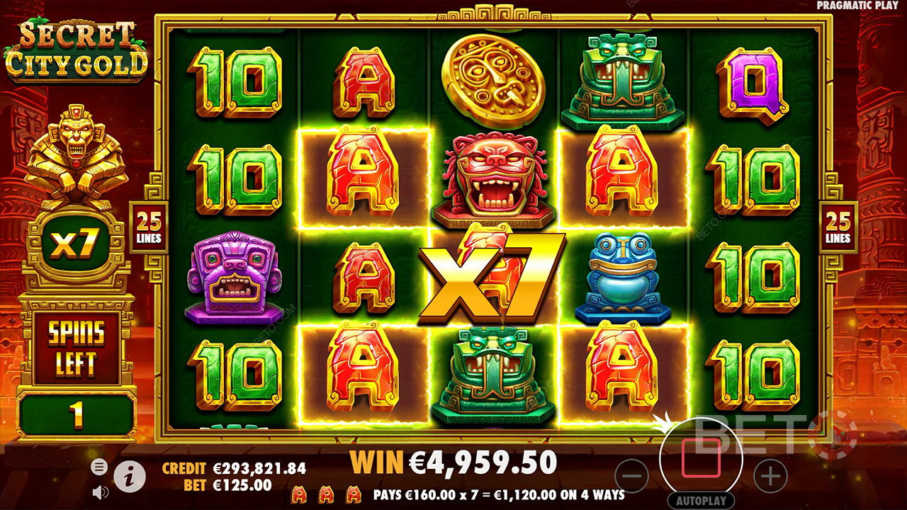 รีวิว Secret City Gold โดย BETO Slots