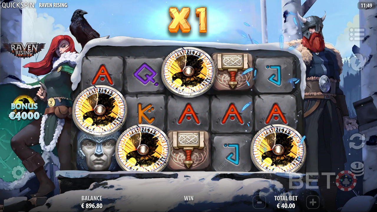 รีวิว Raven Rising โดย BETO Slots