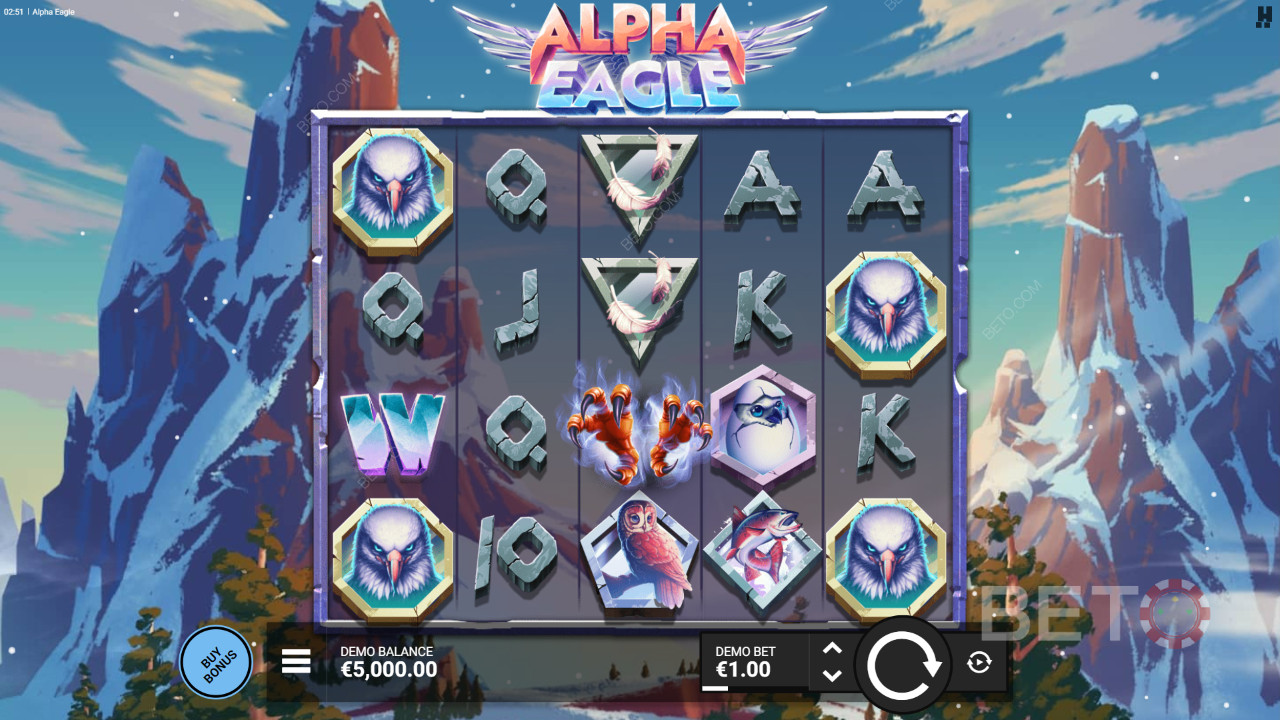 รีวิว Alpha Eagle โดย BETO Slots