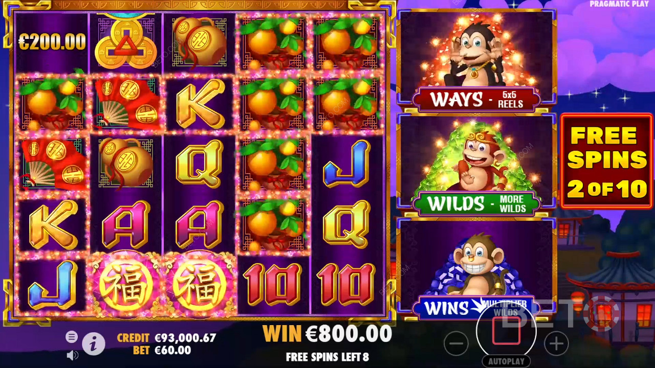วิธีเล่น 3 Dancing Monkeys ของ Wild Streak Gaming