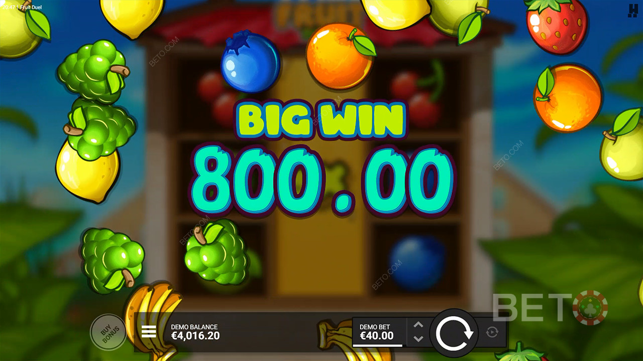 รีวิว Fruit Duel โดย BETO Slots
