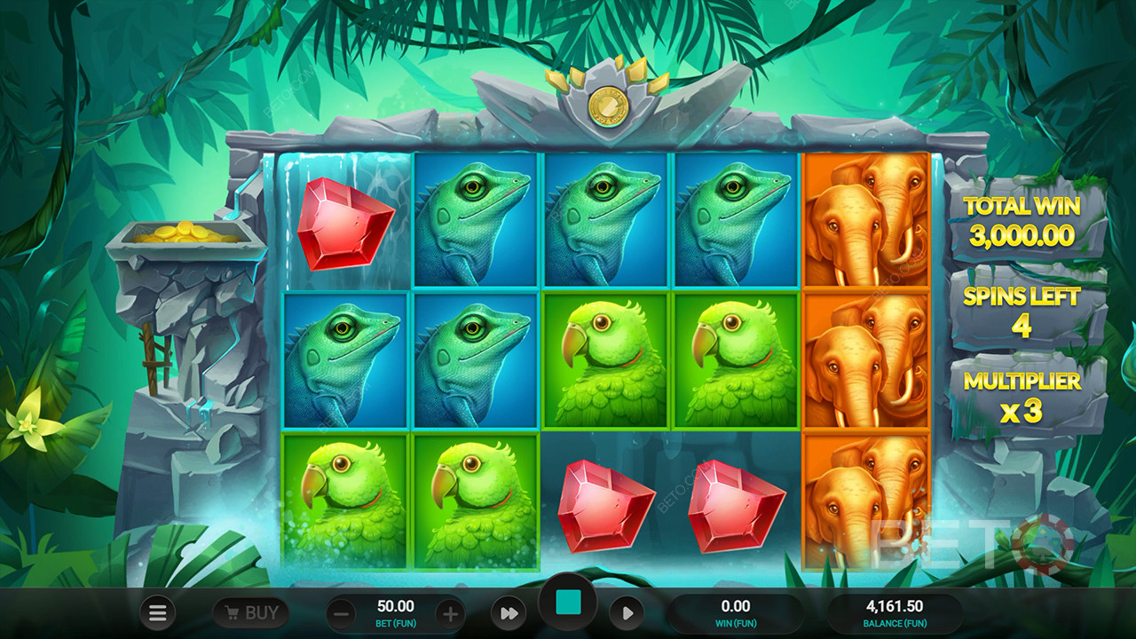 รีวิว Jungle Jamboree โดย BETO Slots