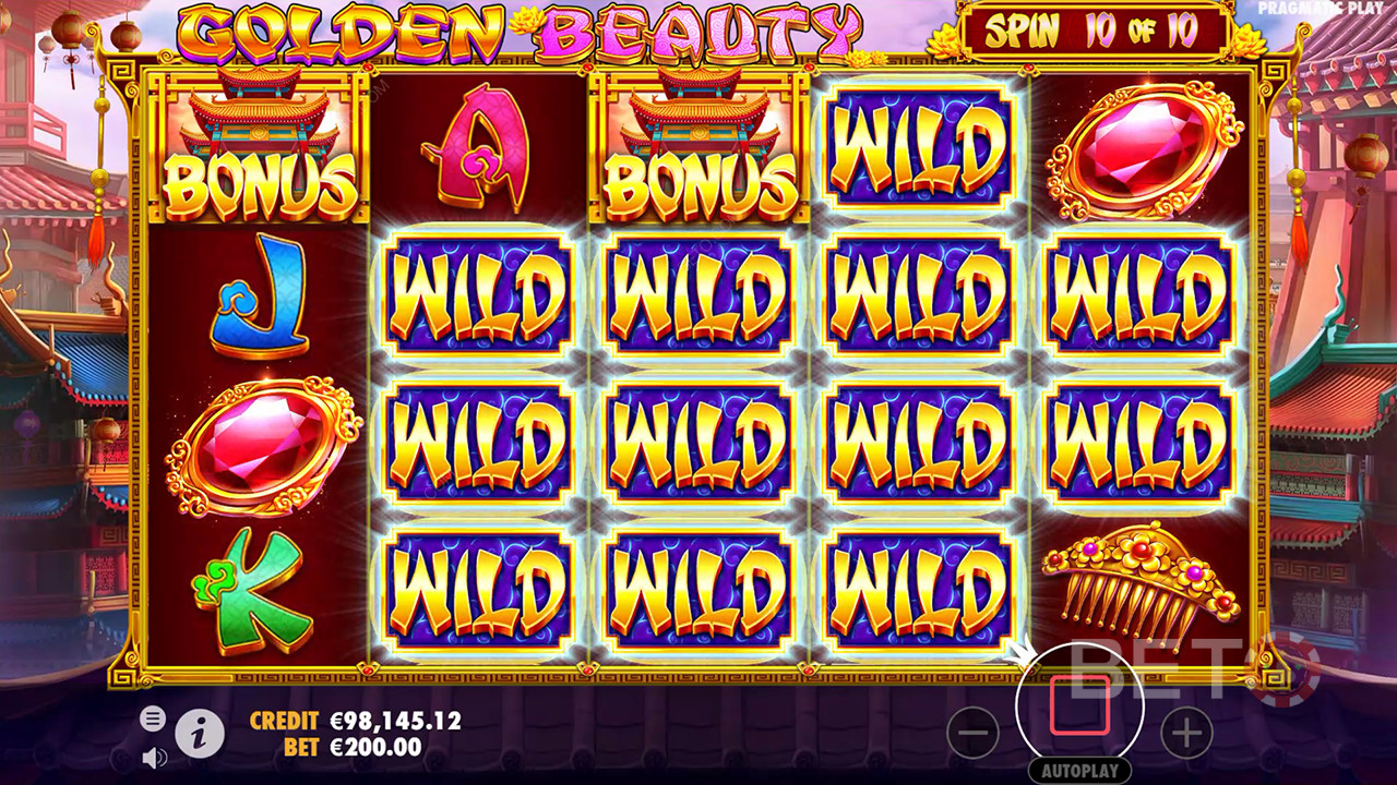 รีวิว Golden Beauty โดย BETO Slots