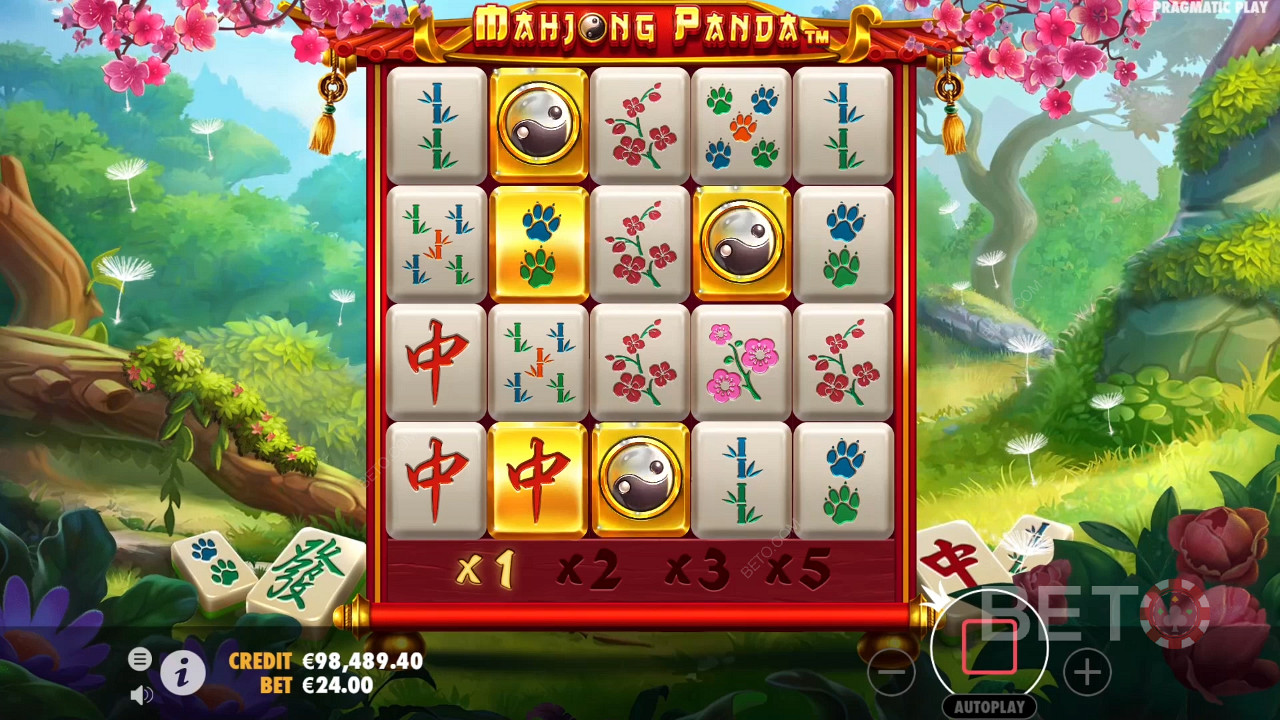 Mahjong Panda  เล่นฟรี