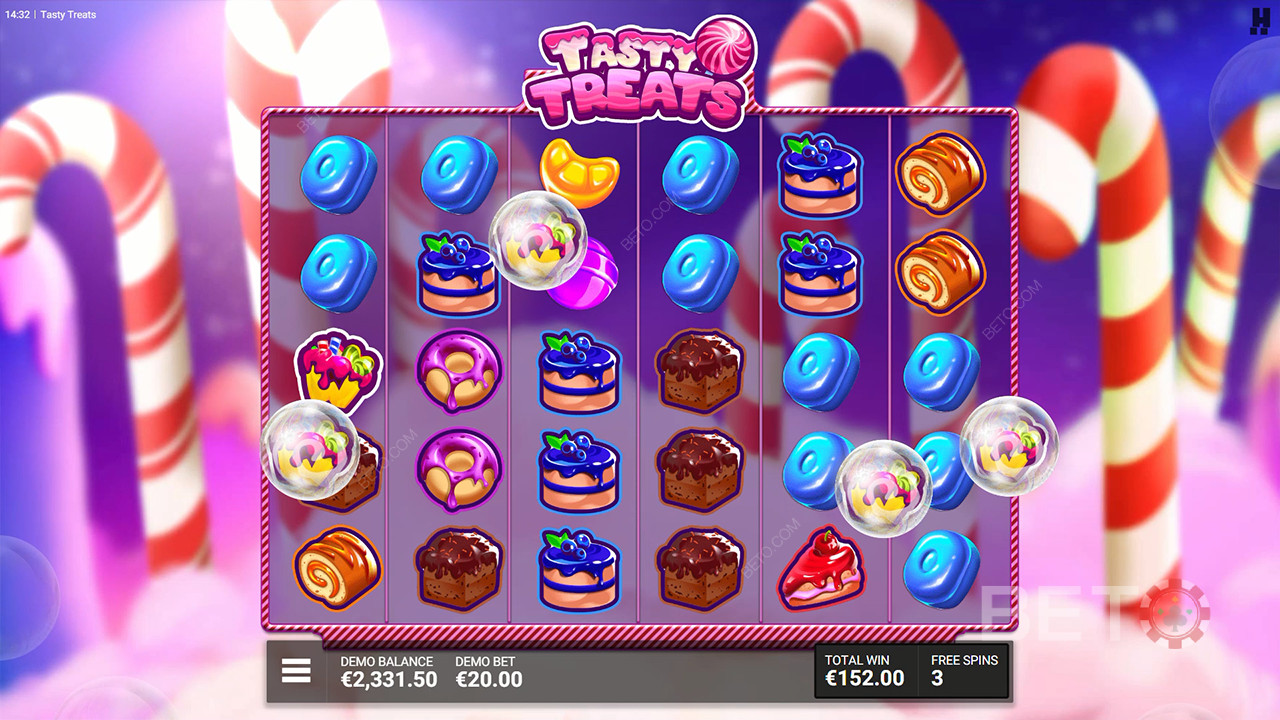 รีวิว Tasty Treats โดย BETO Slots