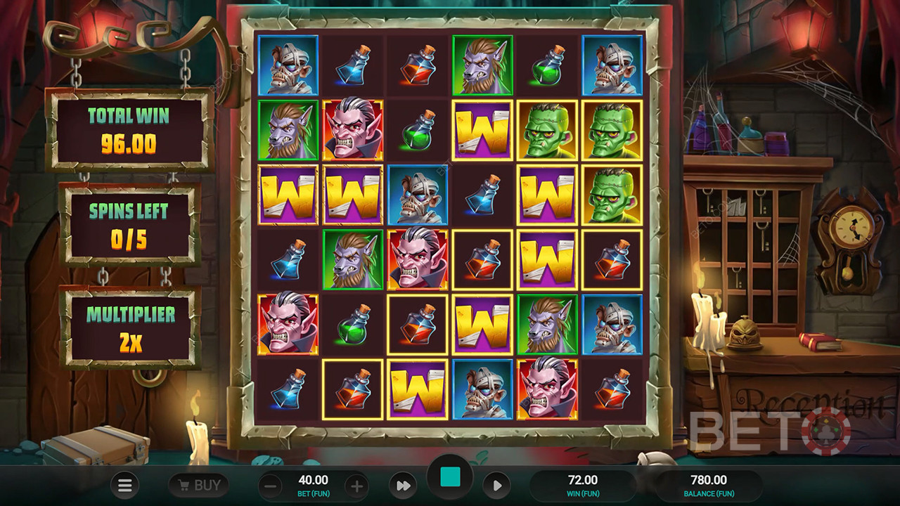 รีวิว Horror Hotel โดย BETO Slots