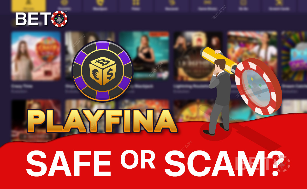 Playfina Casino - ปลอดภัยหรือหลอกลวง?