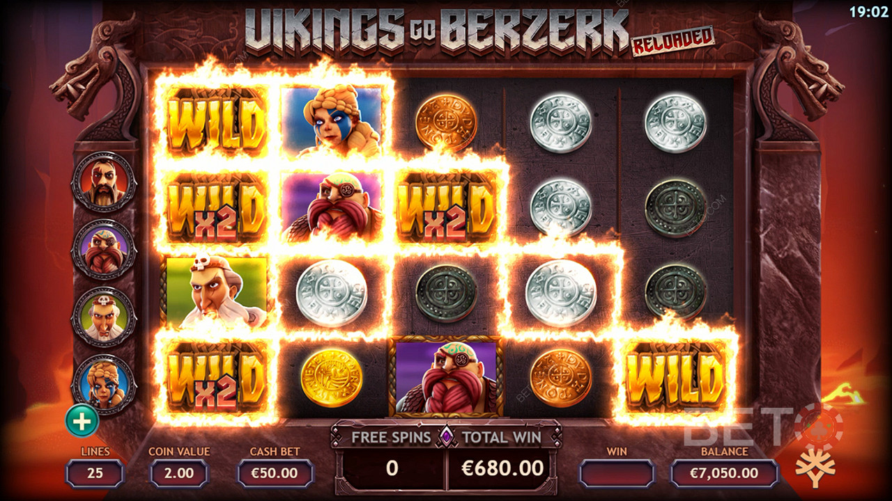Vikings Go Berzerk Reloaded เล่นฟรี