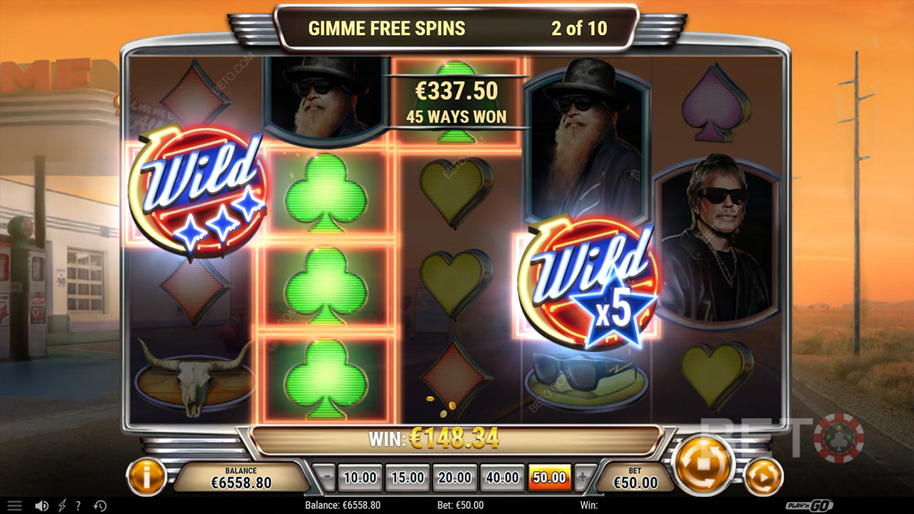 รีวิว ZZ Top Roadside Riches โดย BETO Slots