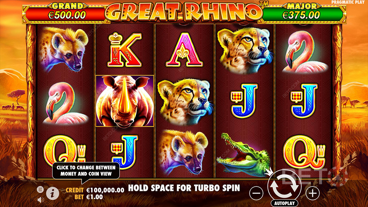 วิธีเล่น Great Rhino ของ Pragmatic Play