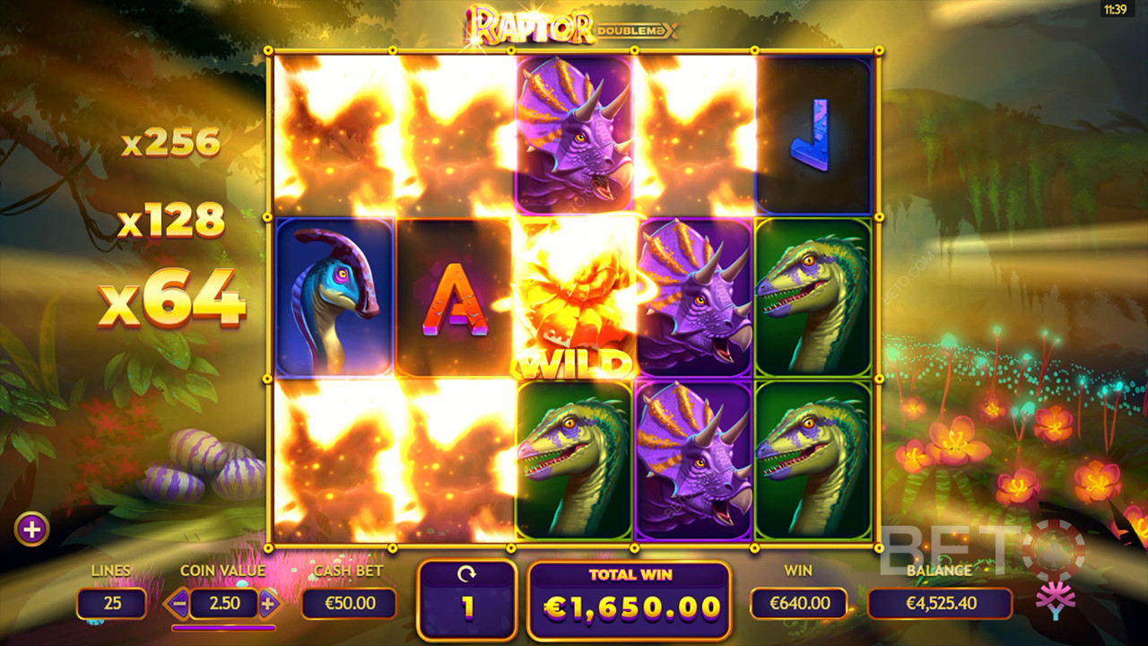 รีวิว Raptor Doublemax จาก BETO Slots