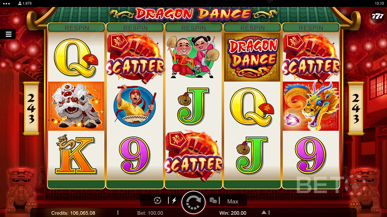 Dragon Dance เล่นฟรี