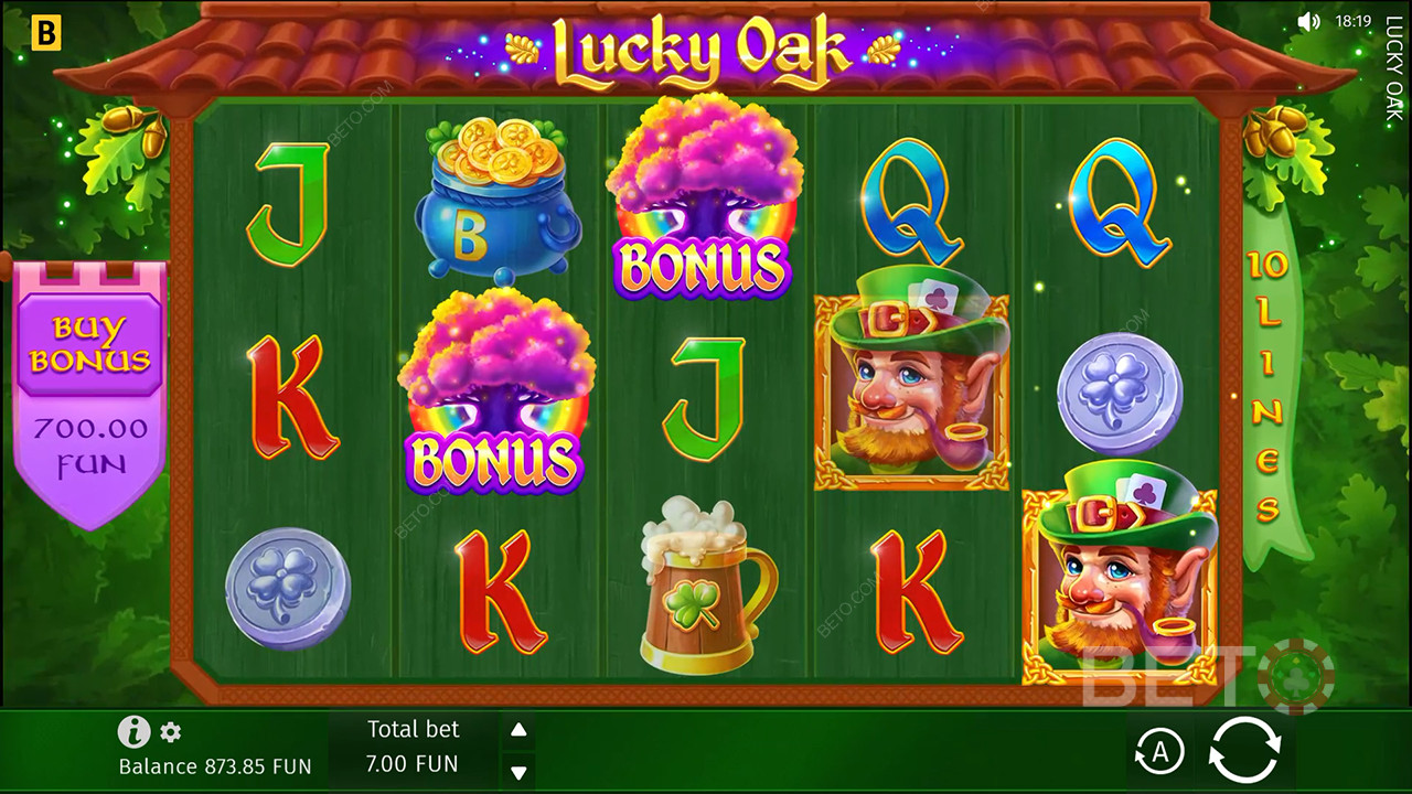 รีวิว Lucky Oak จาก BETO Slots