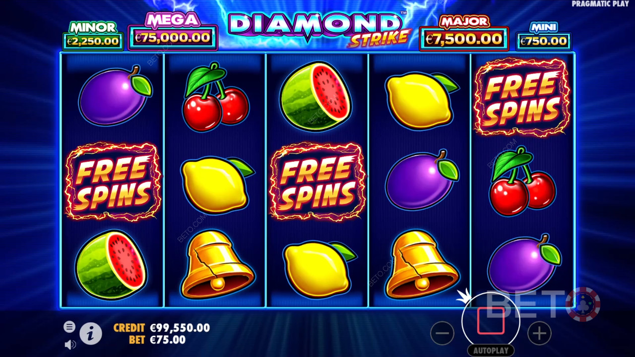 รีวิว Diamond Strike โดย BETO Slots
