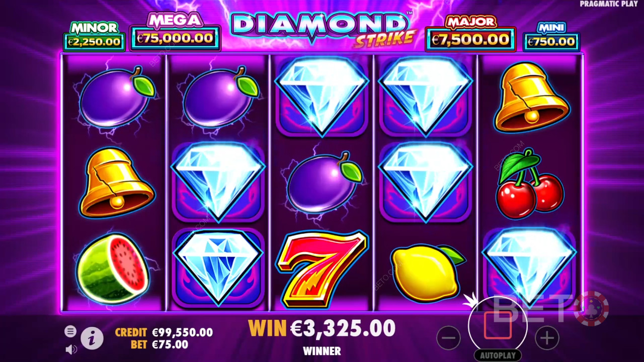 ธีมและการออกแบบ: Classic Casino Shine