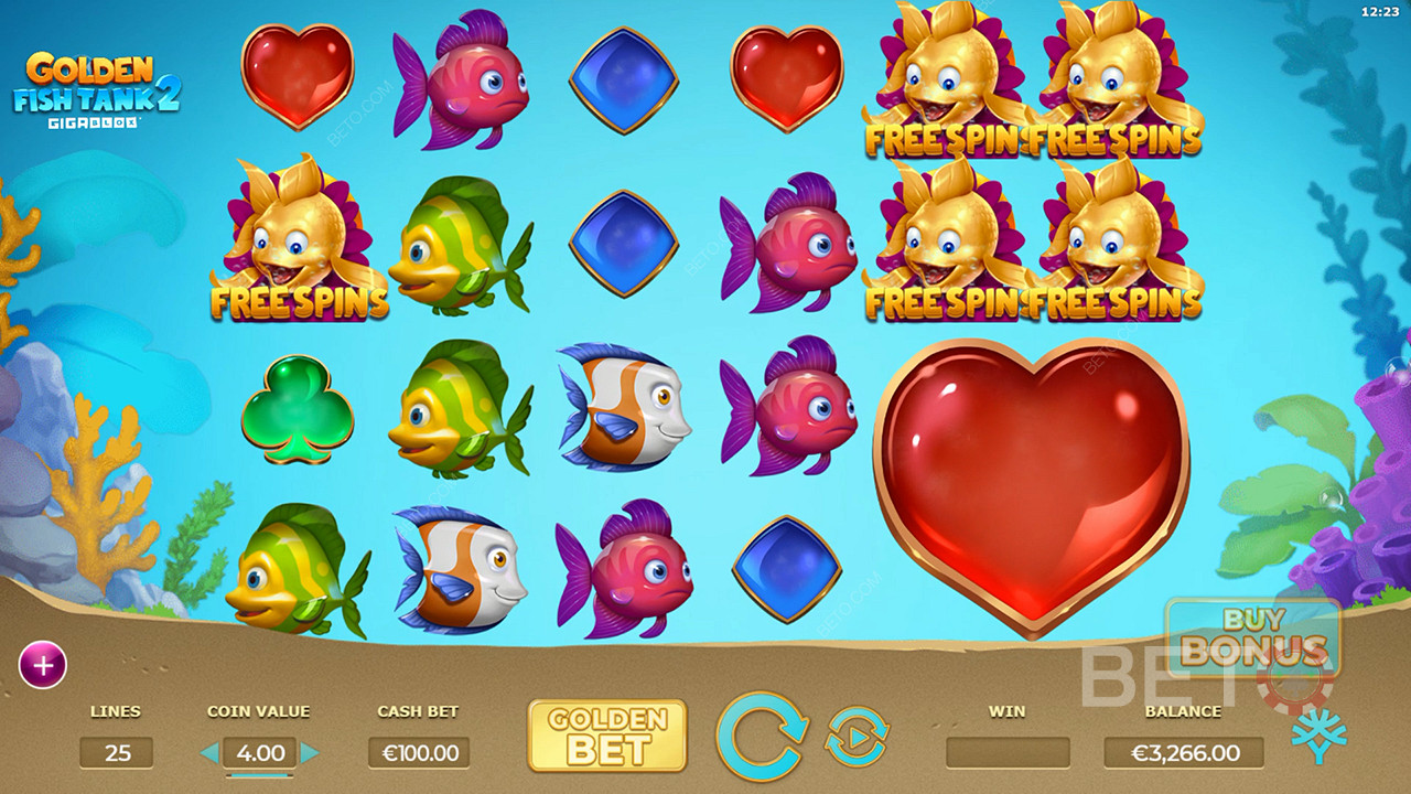 Golden Fish Tank 2 Gigablox เล่นฟรี