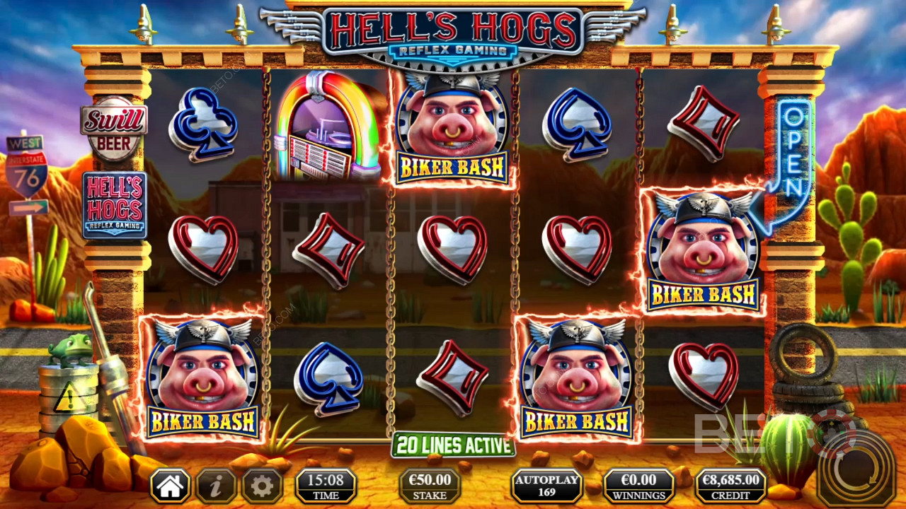 Hell's Hogs เล่นฟรี