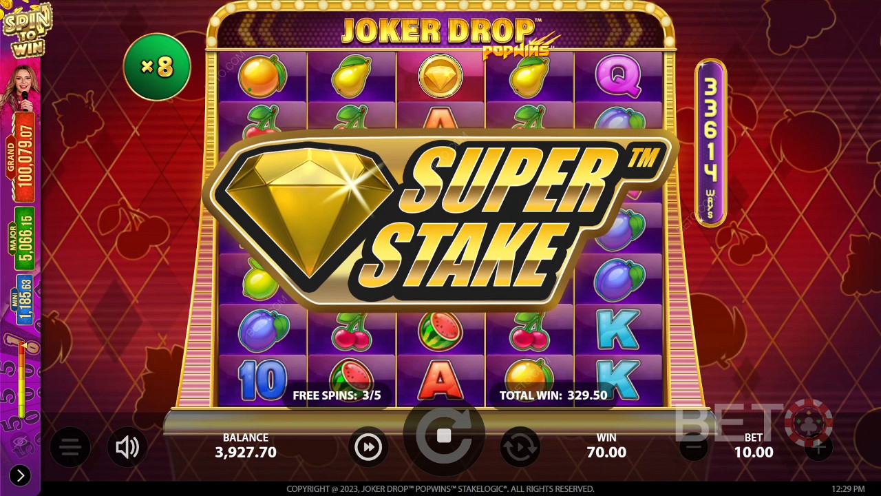 Joker Drop PopWins เล่นฟรี
