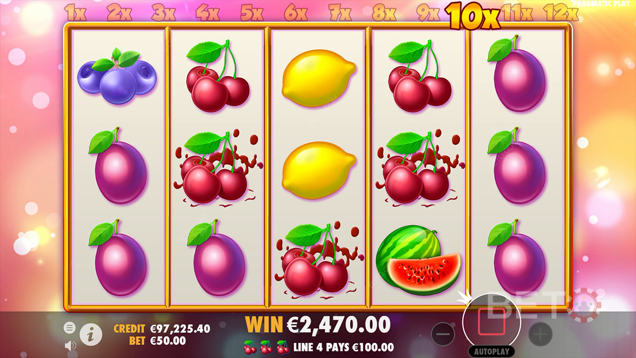วิธีเล่นเกม Extra Jucy ของ Pragmatic Play