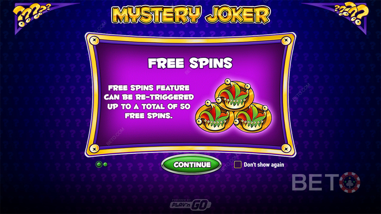 อธิบายฟีเจอร์โบนัสใน Mystery Joker โดย Play