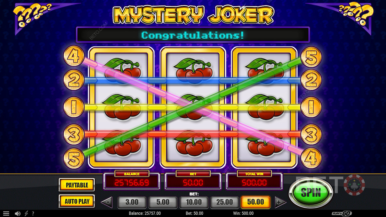 รีวิว Mystery Joker จาก BETO Slots