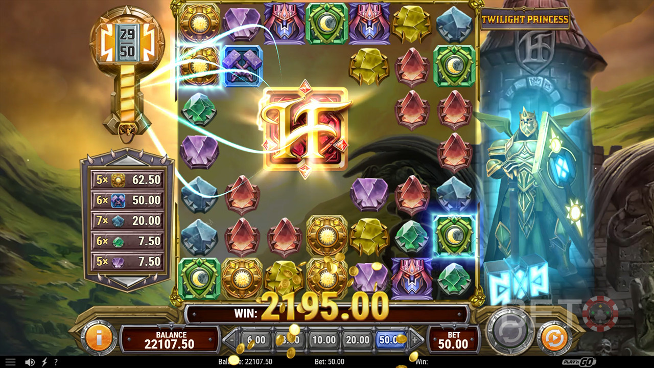 รีวิว Hammerfall โดย BETO Slots