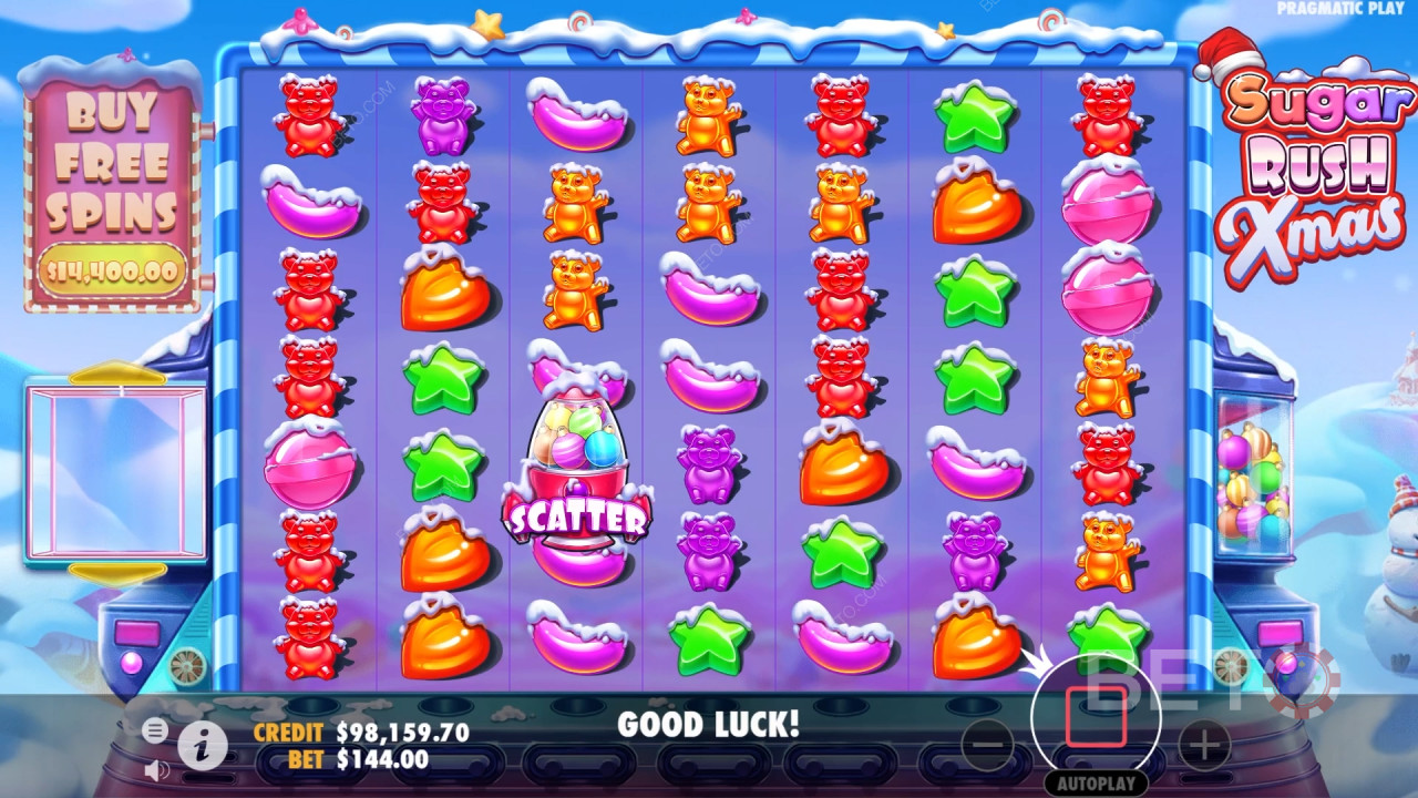 รีวิว Sugar Rush Xmas โดย BETO Slots